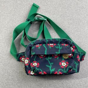 Rowing Blazers x Target Belt Bag Navy Floral Rose Print Crossbody Fanny Pack